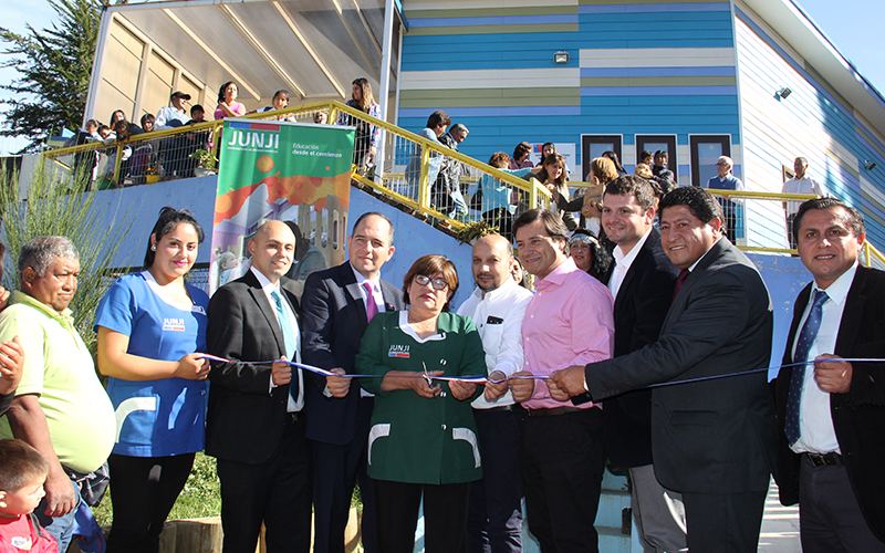 JUNJI inauguró el jardín más apartado de la provincia del Ranco