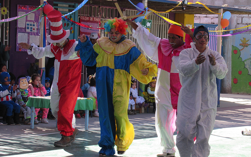Gala circense da término al aniversario Jardín Infantil “Tamarugo”