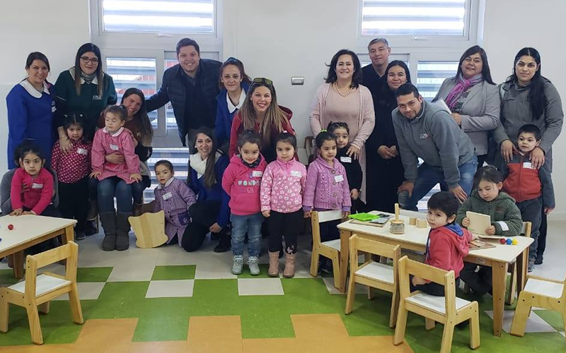 Jardín Infantil “Manuel Rodríguez” abre sus puertas a 144 niños y niñas