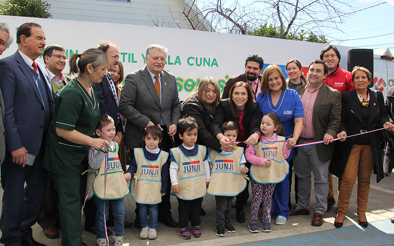 La Junji Biobío inaugura dos jardines infantiles en Los Ángeles
