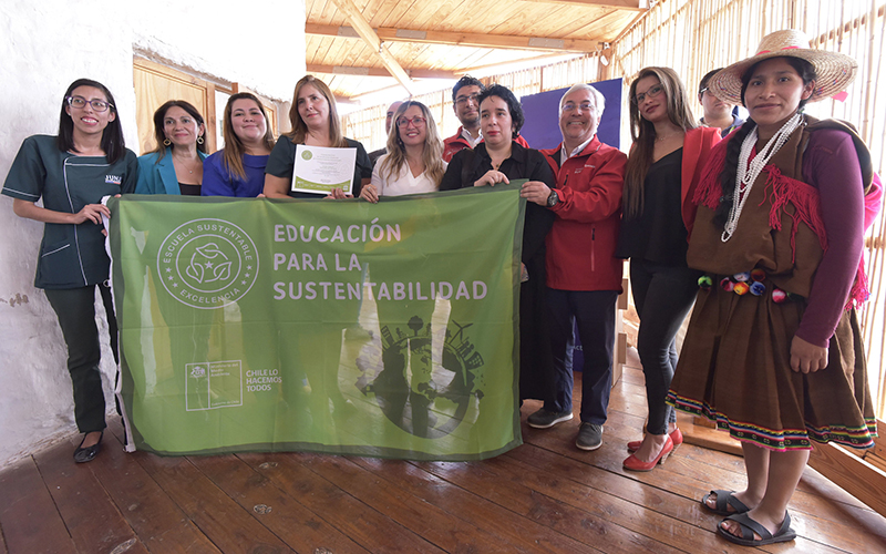 Jardines infantiles del Tamarugal recibieron certificación ambiental