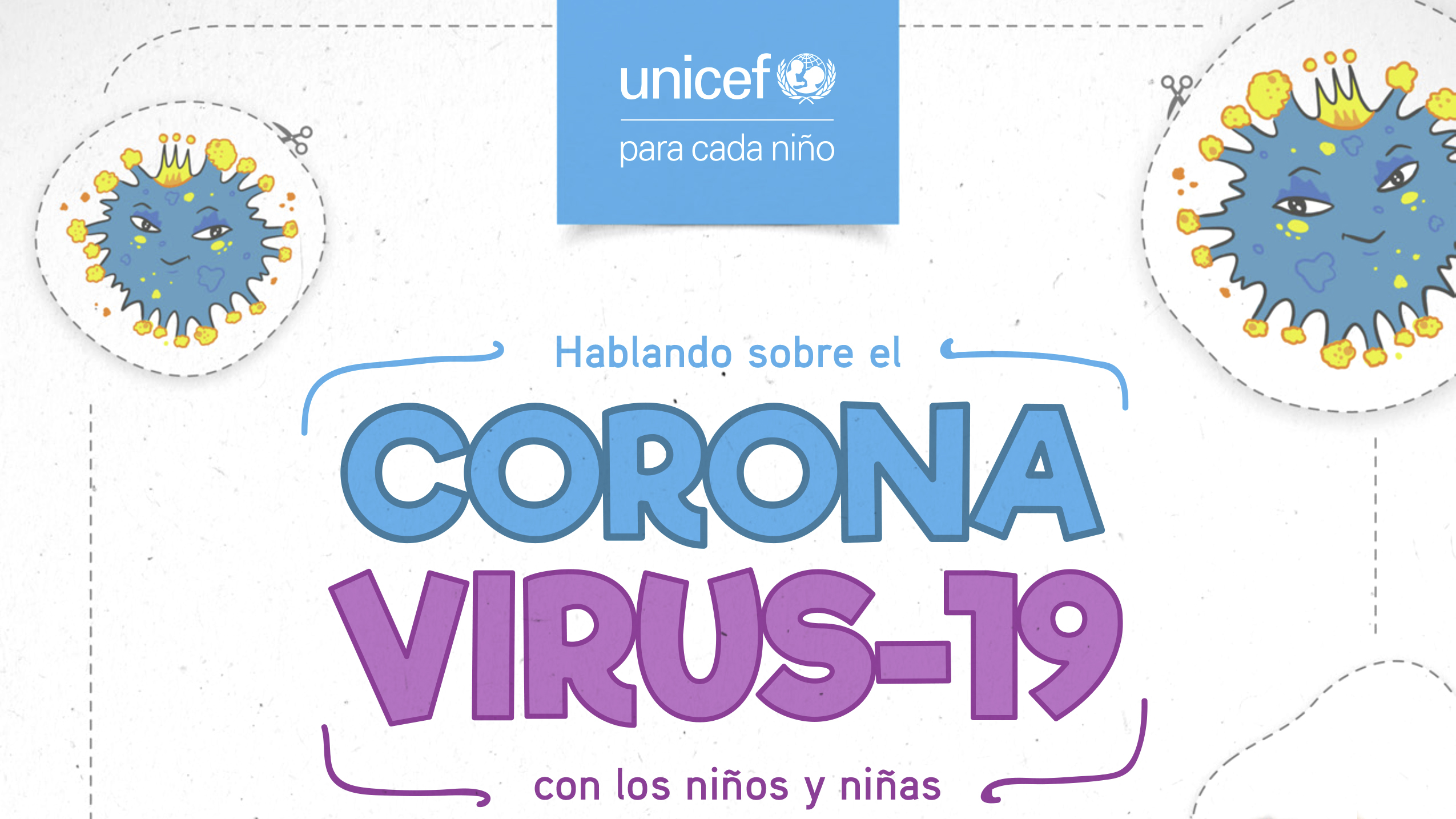 Guía para hablar sobre el coronavirus con los niños y niñas más pequeños