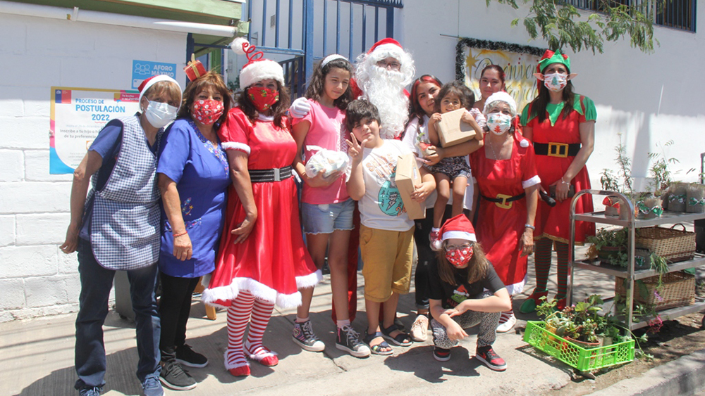 Niñas y niños de Junji Atacama disfrutaron diversas actividades en torno a la Navidad