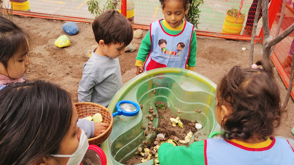 Niños y niñas de Junji participan de proyecto Ecotaller