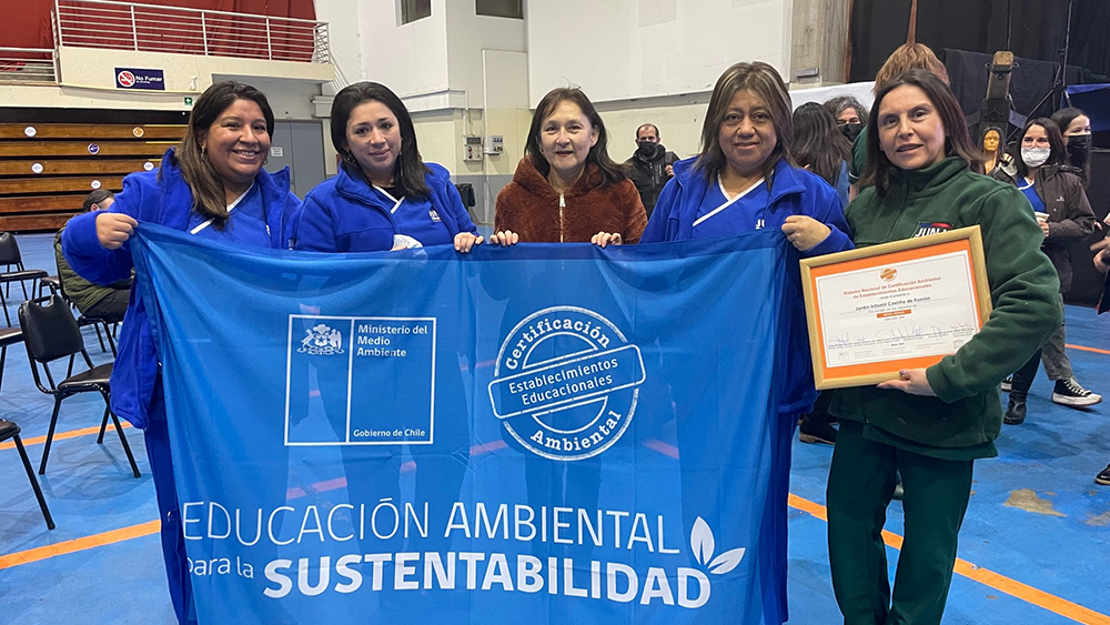 Jardines de Puerto Montt recibieron certificación ambiental