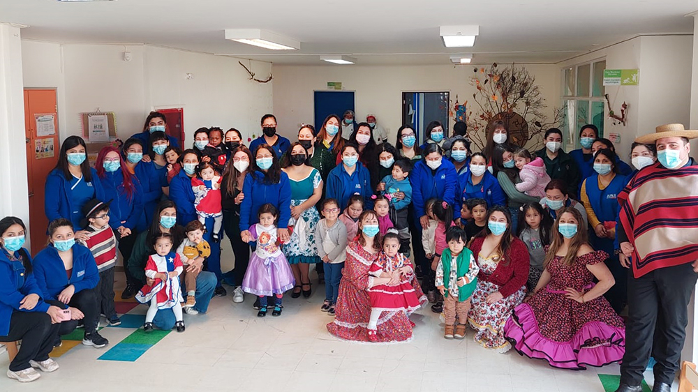 Jardines infantiles de Osorno inician el mes de la “Chilenidad”