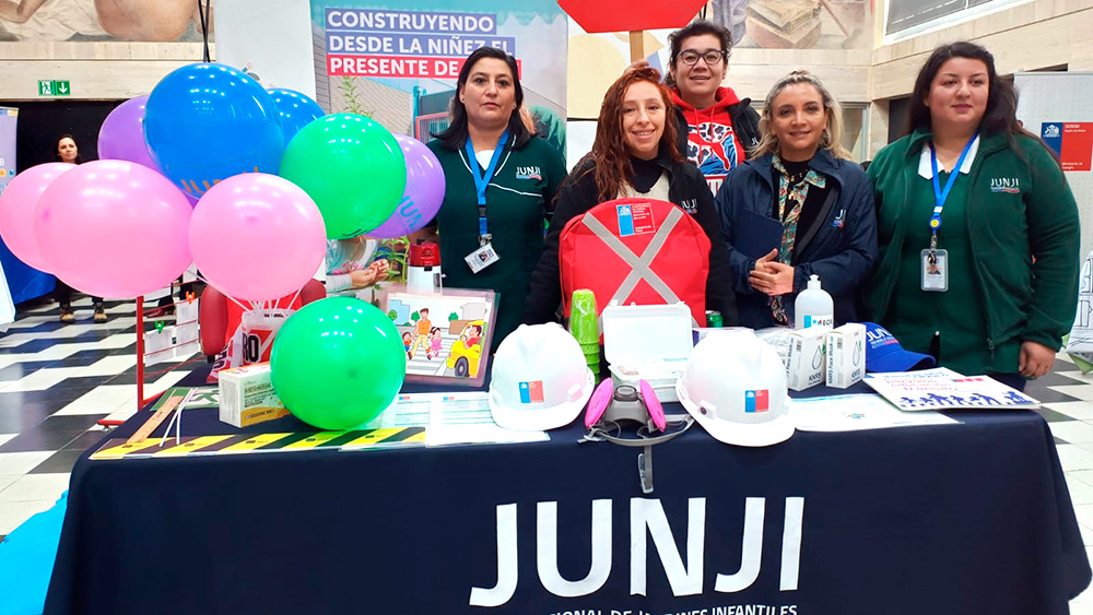 JUNJI Biobío destaca en Feria Regional de Seguridad Escolar y Parvularia del Biobío